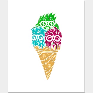 BF ice cream Posters and Art